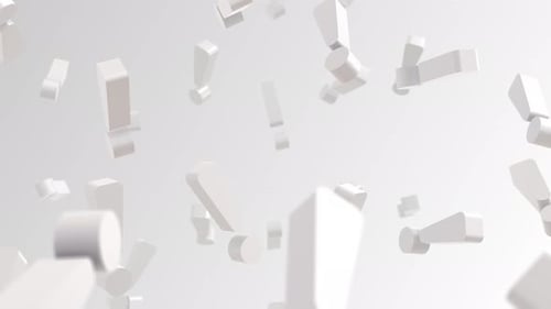 Exclamation Mark background animation