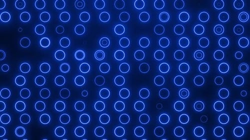 Circle Animation Digital Glowing High Tech Background, Circle Tech Background Digital Data Bg, Moder