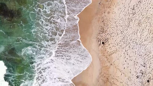 Sea Waves And Golden Sand 1