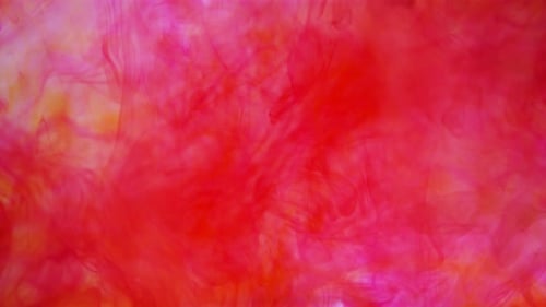 Swirling Red and Pink Abstract Color Background