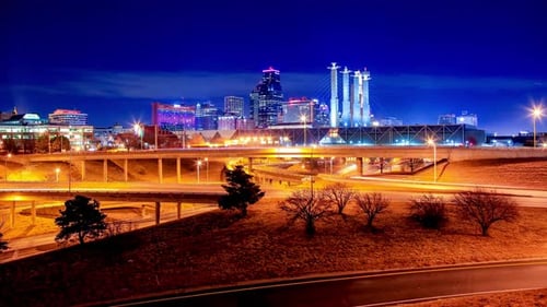 Cidade de Kansas City em Missouri