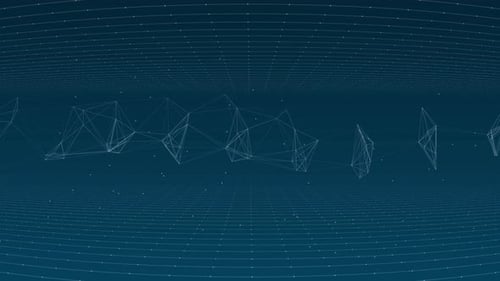 Technology Digital Wave Background Concept Cyber Technology Futuristic Stream Data Flow