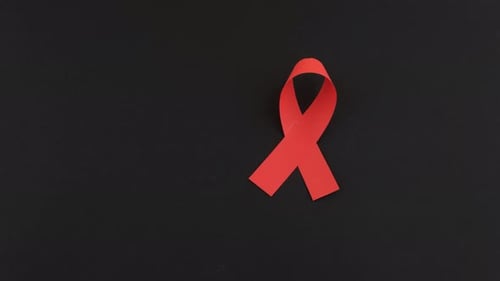 red ribbon awareness