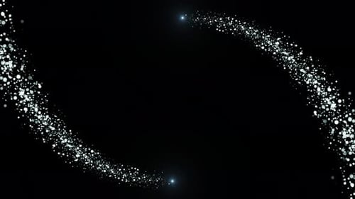 Sparkling Particles Background