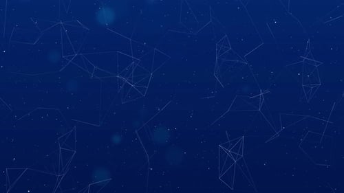 Futuristic Digital Cyberspace Particles Cyber Technology Background Big Data Analysis Technology