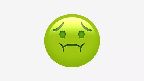 Face Vomiting Emoji Animation