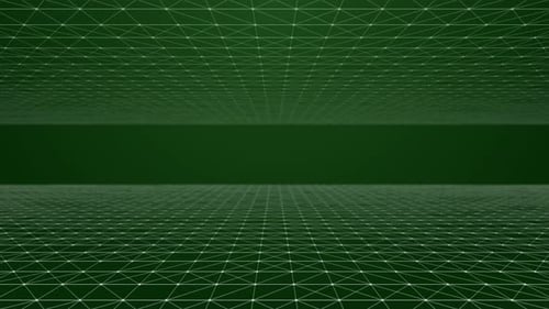 Animated Digital Grid Network Looping Background