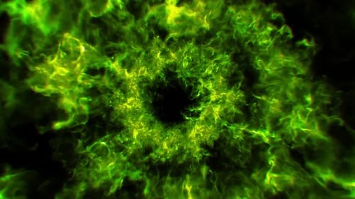 Grüner magischer Energiehintergrund 03