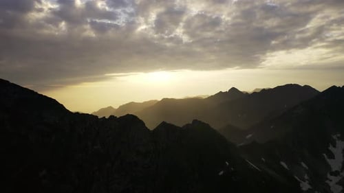 Peaks Epic Panorama Nature Success Summit Top Peak Aerial Shot of the Mountains