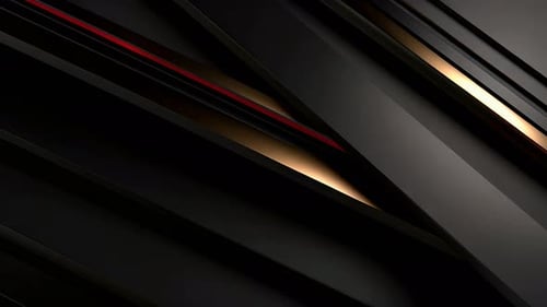 Abstract Dark Metallic Lines Background Animation