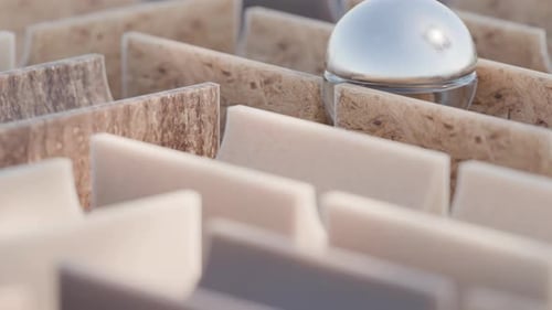 Animação 3D em loop de pontes giratórias