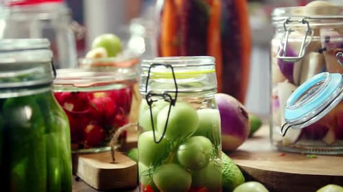Vegetables in Jars