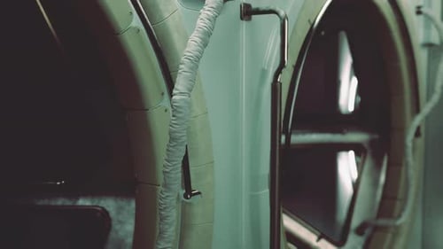 Space Station Interior in Space