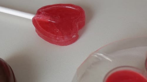 Heart Shaped Treats for Valentine's Day or Wedding