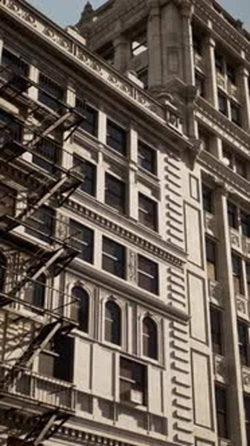 Skyline of Midtown in Manhattan New York City