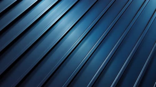 Abstract dark blue metallic lines