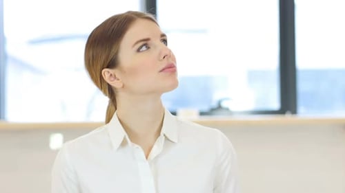 Confused Puzzled Woman