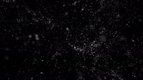 Particules de poussière dynamiques