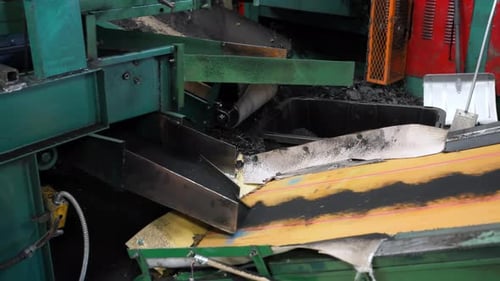 Industrial Machinery Conveyor Belt Processing Material