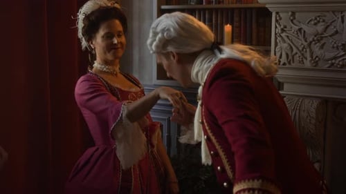Historical Drama: Aristocrats in a Regal Home Setting