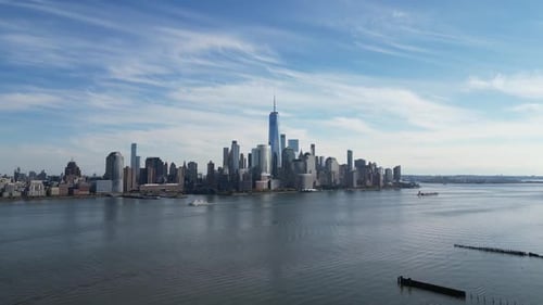 New York City Skyline Manhattan Skyscrapers in NYC