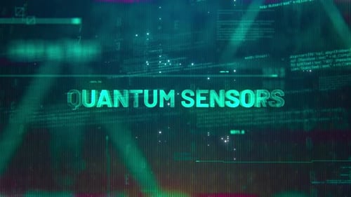 Futuristic Data Stream Text Reveal Title Animation