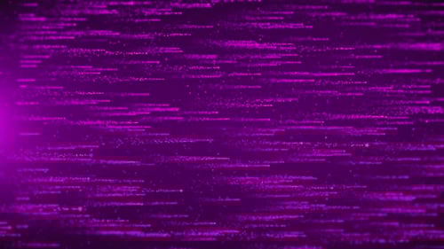 Dynamic Abstract Purple Data Stream Animation Background