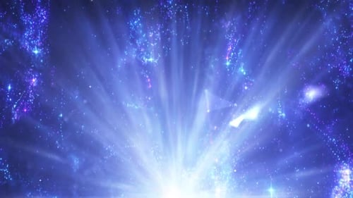 Energy Blue Particles Loop