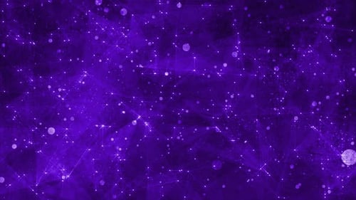 Technology Digital Purple Background Loop V6