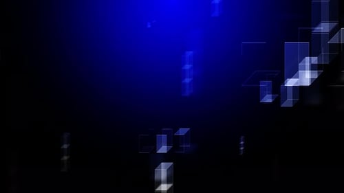 Technology Blue Background Loop