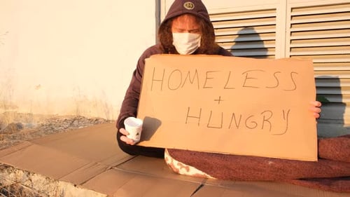 Homeless on Street