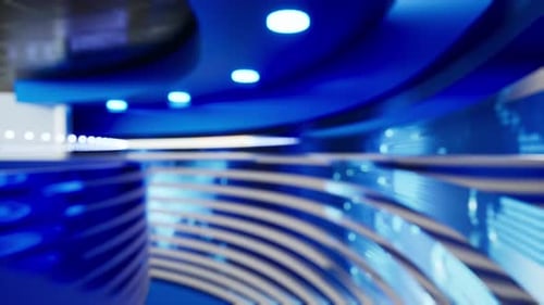 Hintergrund für TV-Nachrichtensendungen. Virtual Studio-Hintergrund
