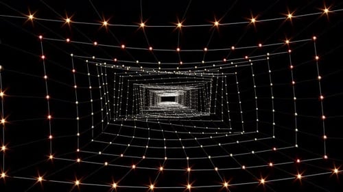 Las estrellas brillantes de Metal Grid se mueven por dentro sin fin