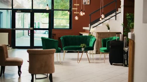 Modern Lounge Area and Reception