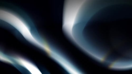 Tiras de luz blancas consecutivas con fondo negro