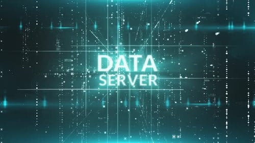 Futuristic Digital Data Network Server Technology
