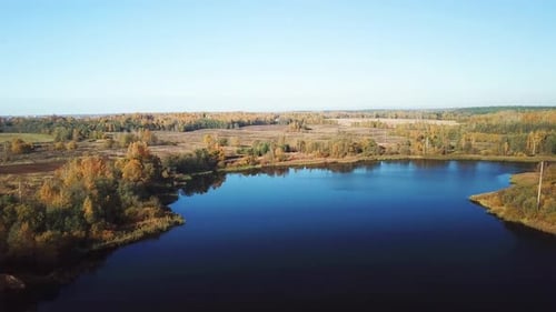 Golden Autumn And The Kabyshanka River 11