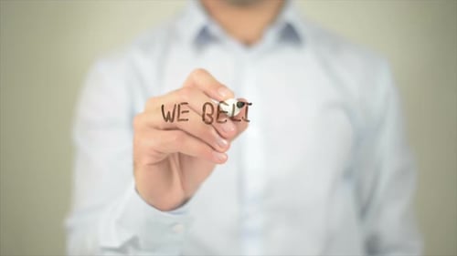 Writing: We Believe In Making A Difference