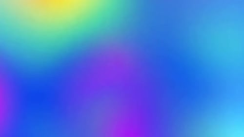 Bunter Animationshintergrund mit Morphing Blur Gradient