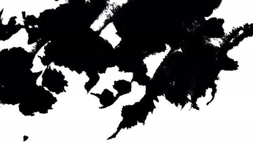 Fluid Ink Splatter Artistic Reveal Transition