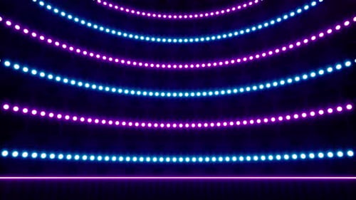 Flackerndes Neonlicht-Konzertbühnenhintergrund
