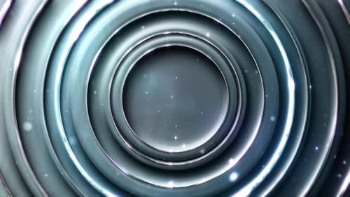 Luxury Glossy Metal Circle Background