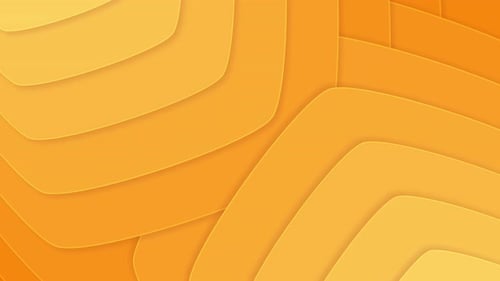 Dynamic Orange Layered Geometric Background Animation Loop