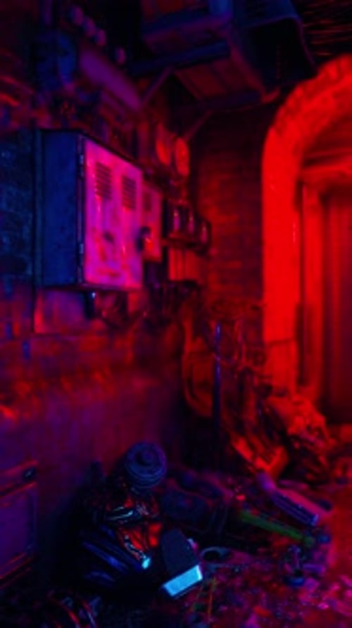 Messy Room With Scattered Items