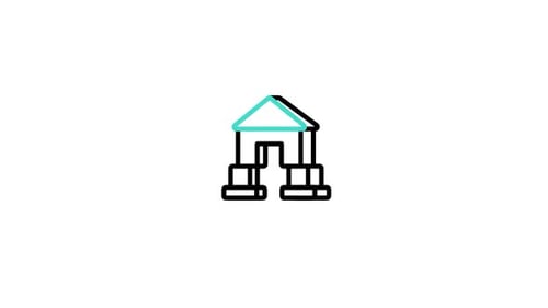 Icono animado de bloques