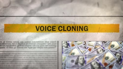 Grunge Newspaper Headline Highlight Reveal