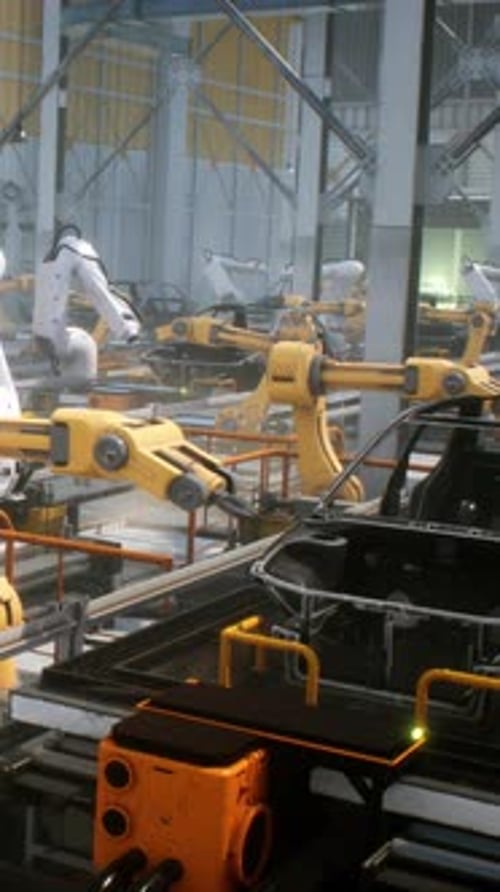 Automated Electric Vehicle Production Line