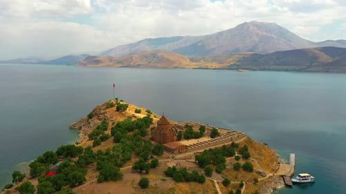 Sainte-Croix sur l'île d'Akdamar.