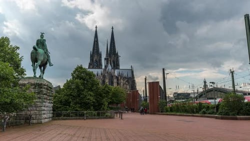 Hyperlapse of Cologne Cathedral