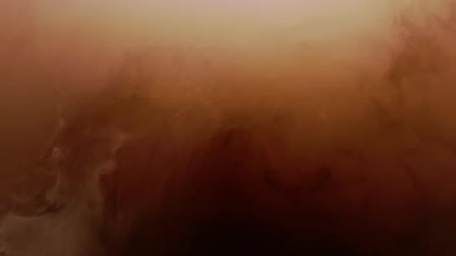 Swirling Brown and Golden Abstract Background